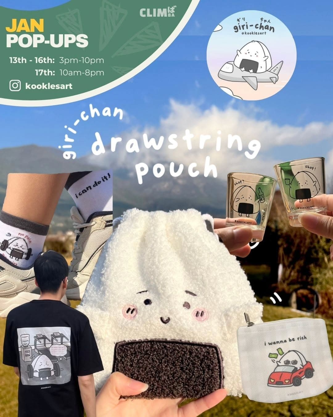 January Pop-Ups at Climba