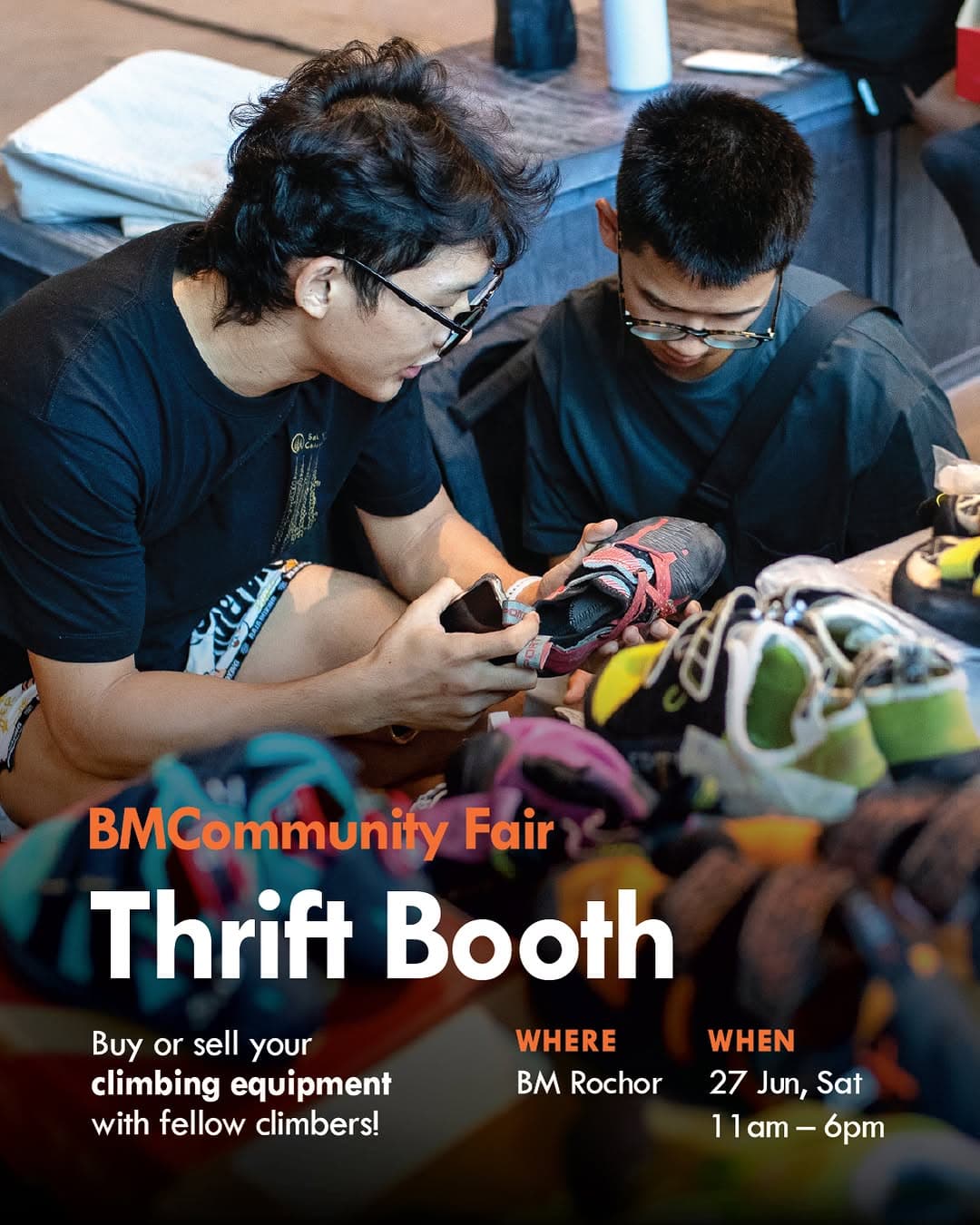BM Thrift Booth at BMCommunity Fair